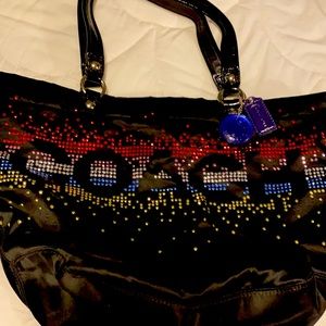 Coach Sequin Bling Tote